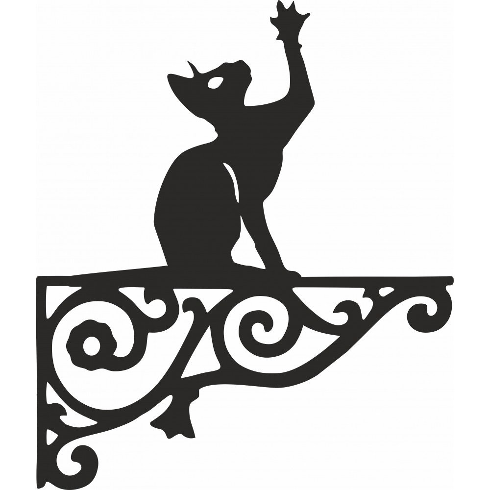 Sphynx Cat Ornamental Bracket
