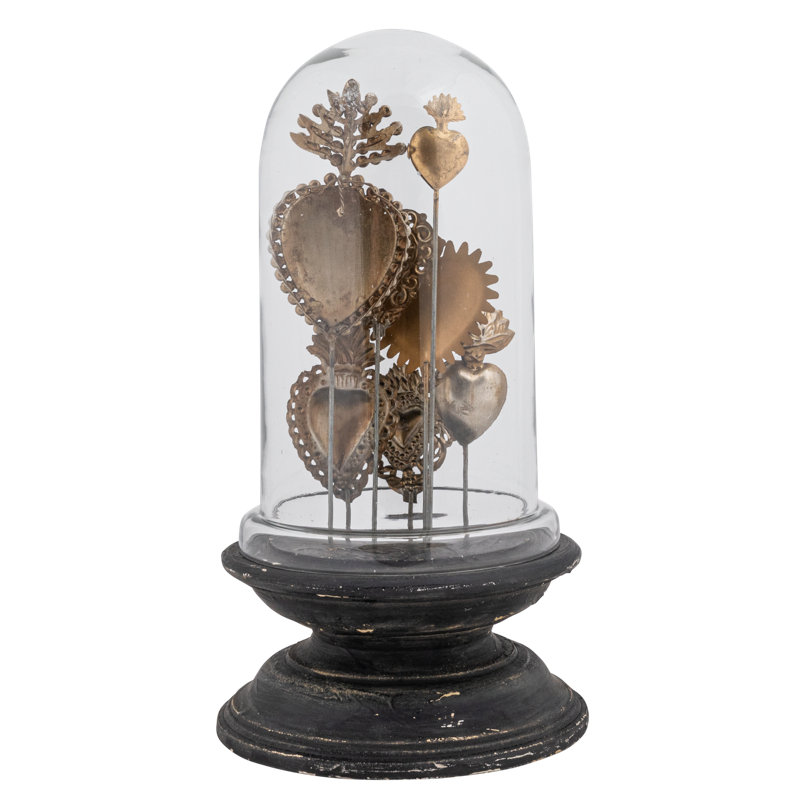 Text & Numbers Cloche Or Water Globe