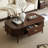 Light luxury simple coffee table