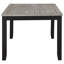 Rectangular Dining Table with Extension Leaf