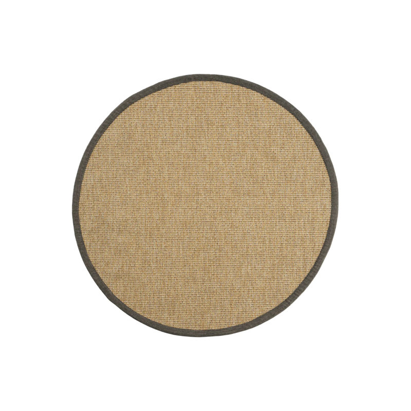Tapis rond en sisal Terazza, Rond 5 pi 3 po