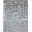 Silk Southwestern Area Rug in Gray/White/Oranged-86657289