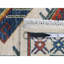 Tapis ivoire en laine 4 pi 10 po x 7 pi ivoire Ersari