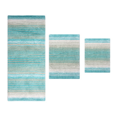 Alamanno 3 Piece Bath Rug Set