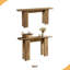 Table de canapé de style rustique, console, support de couloir