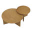 Ensemble de tables basses rondes