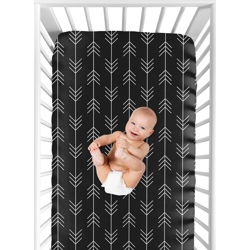Rustic Patch Fitted Crib Sheet