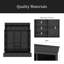 Arbre d'entrée avec banc et 5 casiers de rangement-367966441