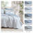 3-Piece Full/Queen Print Quilt Set