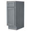 Base de meuble-lavabo simple autoportante 12 po 12 po-92363360