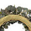Couronne d'eucalyptus vert naturellement préservée 21 po