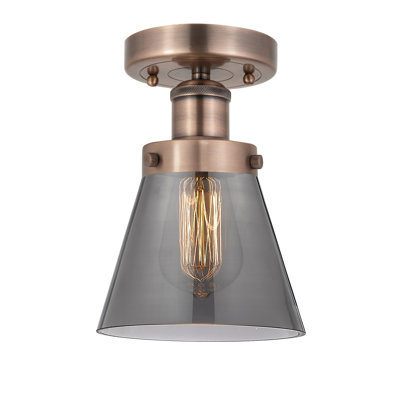 Plafonnier semi-encastré 1 lumière Cone