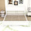 Lit plateforme en bois avec tête de lit et lattes-991636044-991636085