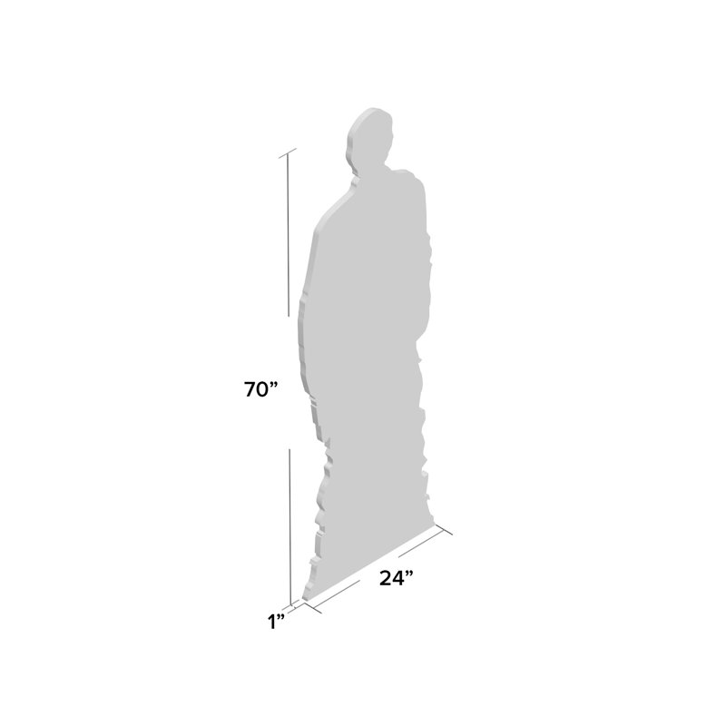 Life-Size Star Wars Captain Cassian Andor Cardboard Standup