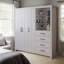 Limestone 3-Door Combi Fitment Wardrobe-108940894