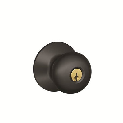 Plymouth Knob Single Cylinder Keyed Entry Storeroom Lock