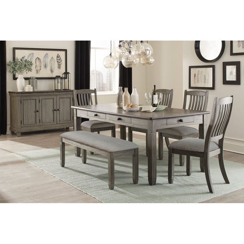 Rockdale Dining Table, Gray