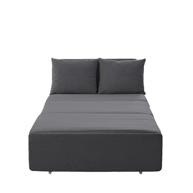 Canapé-lit convertible Modern, Gris foncé