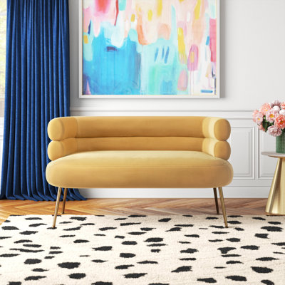 Demetrius  50'' Upholstered Loveseat