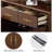 Nut-Brown Solid wood Shoe Storage