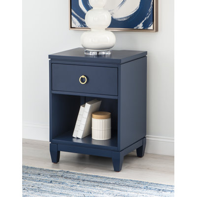 Arantxa 17'' W Solid Wood Nightstand
