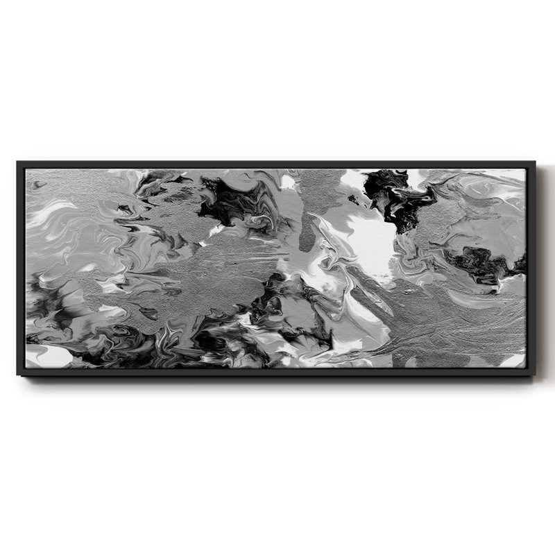 Rich Marble- Framed Canvas