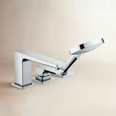 Metropol Deck Roman Tub Faucet with Handshower