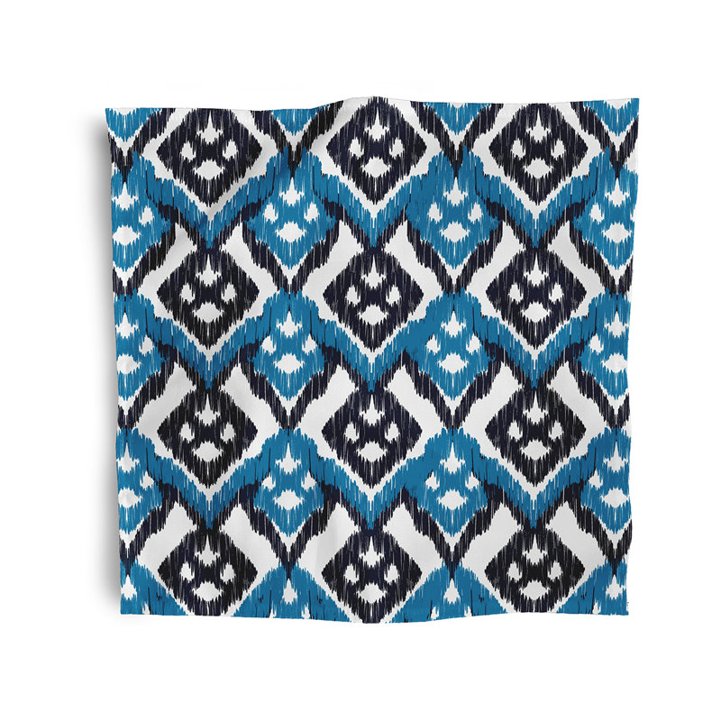Schoenberg Hipster Napkins, Teal/Navy