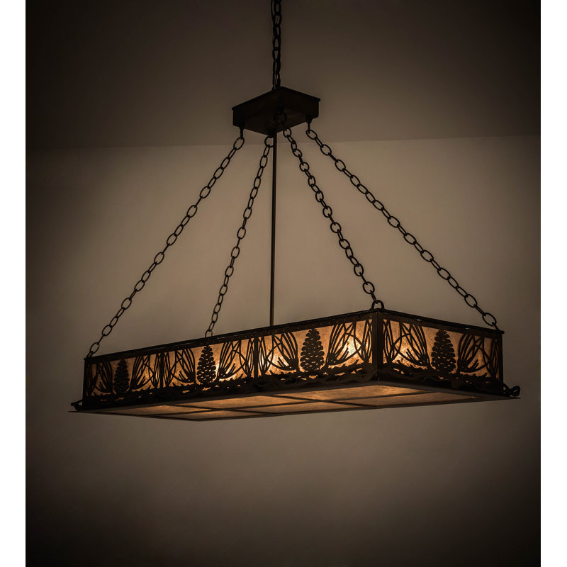 Rustic Lodge 8 - Light Chandelier