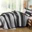 Ensemble de couvre-lit rayé 3 pièces Boho-124565409-124565418