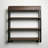 Murphy Wall Table with Foldable Bookshelf – Industrial Space-Saving Desk & Dining Table-88780595