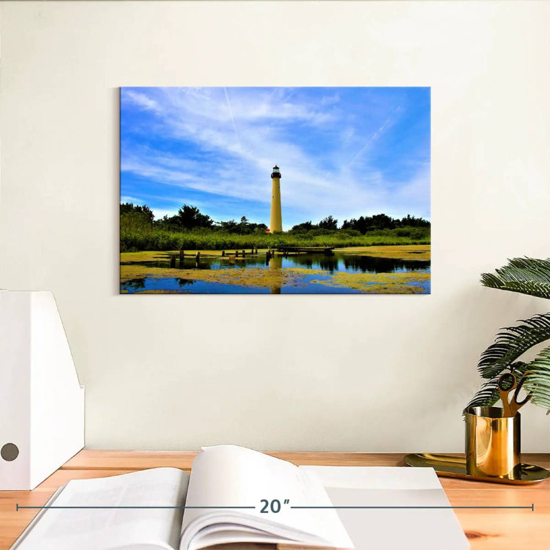 Phare Lilie Tropical Cape May, H 8 po x l 12 po