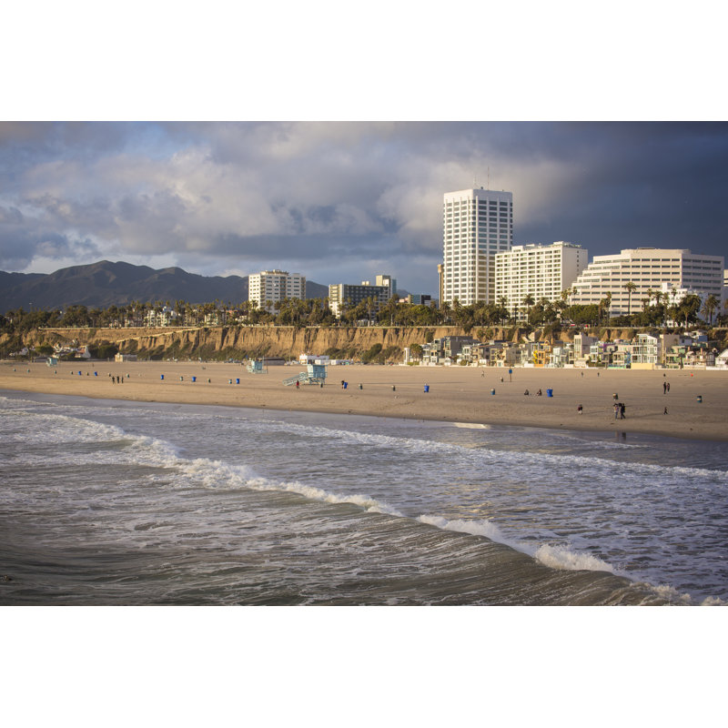 Santa Monica - Wrapped Canvas Print, 51cm H x 76cm W x 3.8cm D
