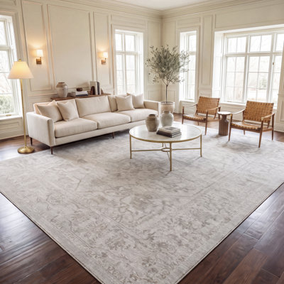 Tapis oriental crème / ivoire Calidia
