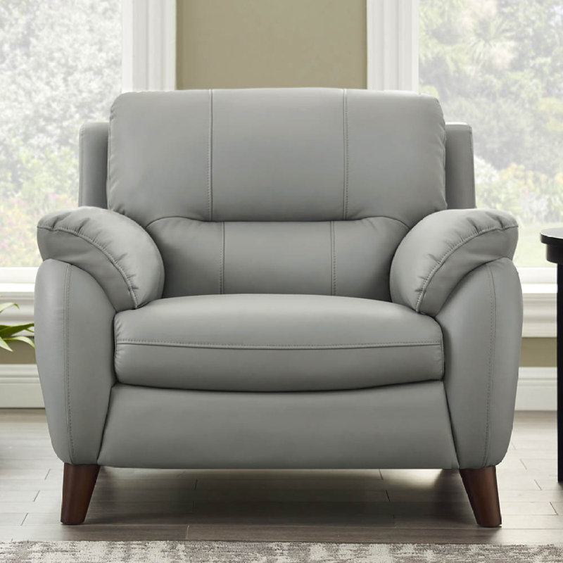 Fauteuil en cuir Monroe