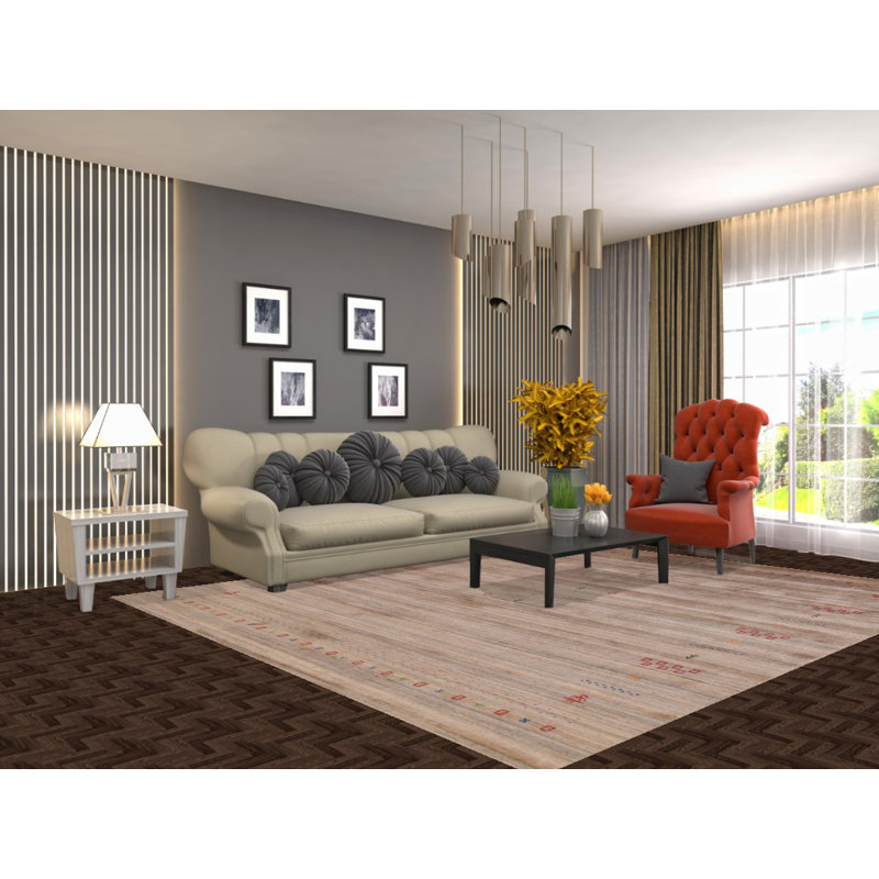 Tapis tribal Gabbeh 8 x 10