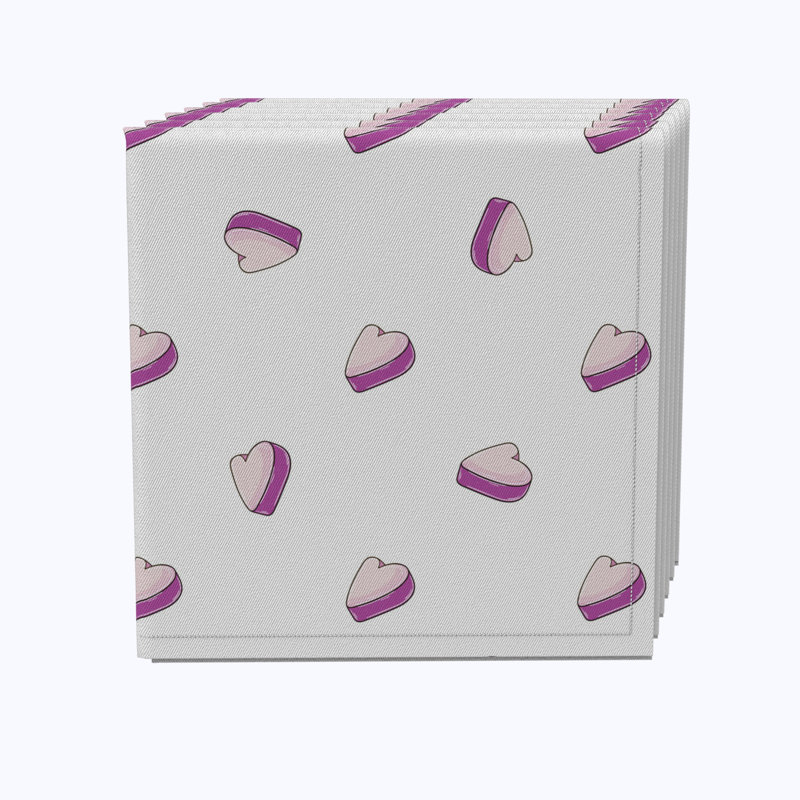 Georgie-Leigh Cotton Twill Geometric Square Napkin