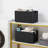Wicker Storage Basket, Set Of 2 Hand-Woven Paper Rope Wicker Basket, Small Storage Baskets For Organizing Toilet Paper Basket, Foldable Large Cube Storage Organizer Bins For Shelves-2041632924