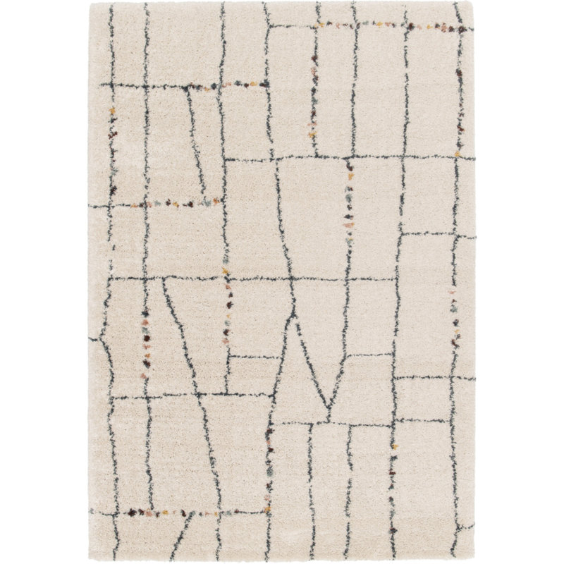 Adilen Moroccan Area Rug, Rectangle 200 x 290cm