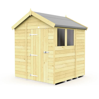Apex Shed - Single Door with Windows