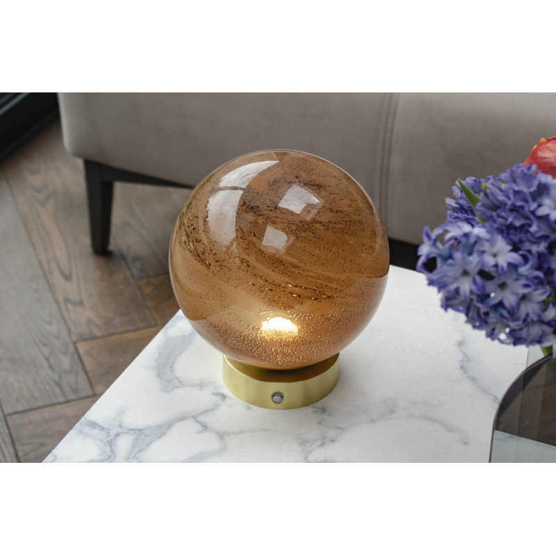Chonita Glass USB Globe Lamp