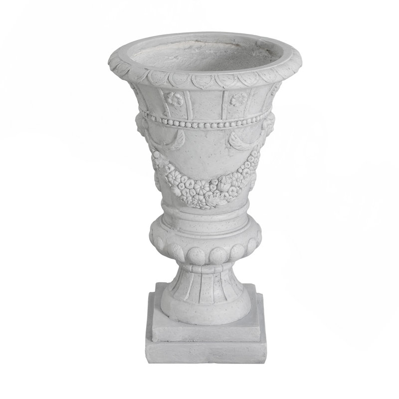 MGO Garden Urn, Light Grey, 23.75'' H