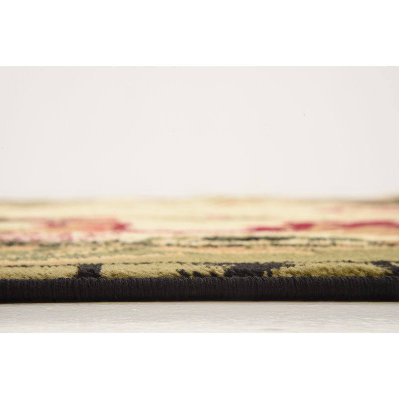 Floral Area Rug, Square 122cm