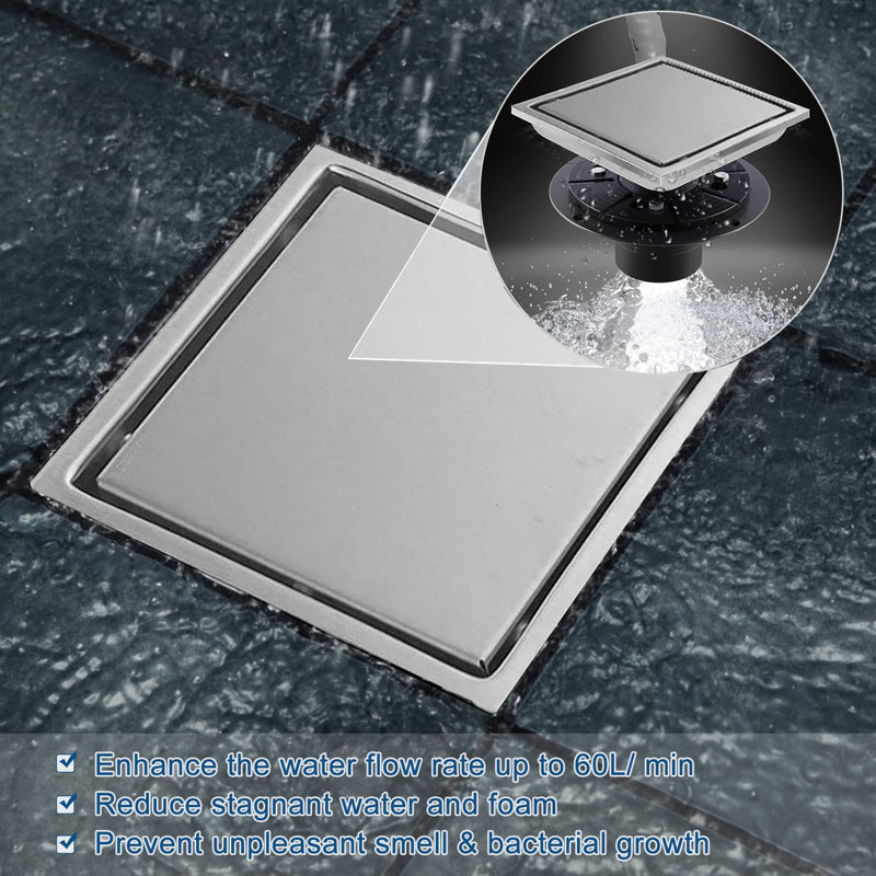 6'' W Tile-In, Brushed Nickel
