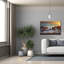 «Approche vague» par Patrick Zephyr, art mural sur toile-489985077