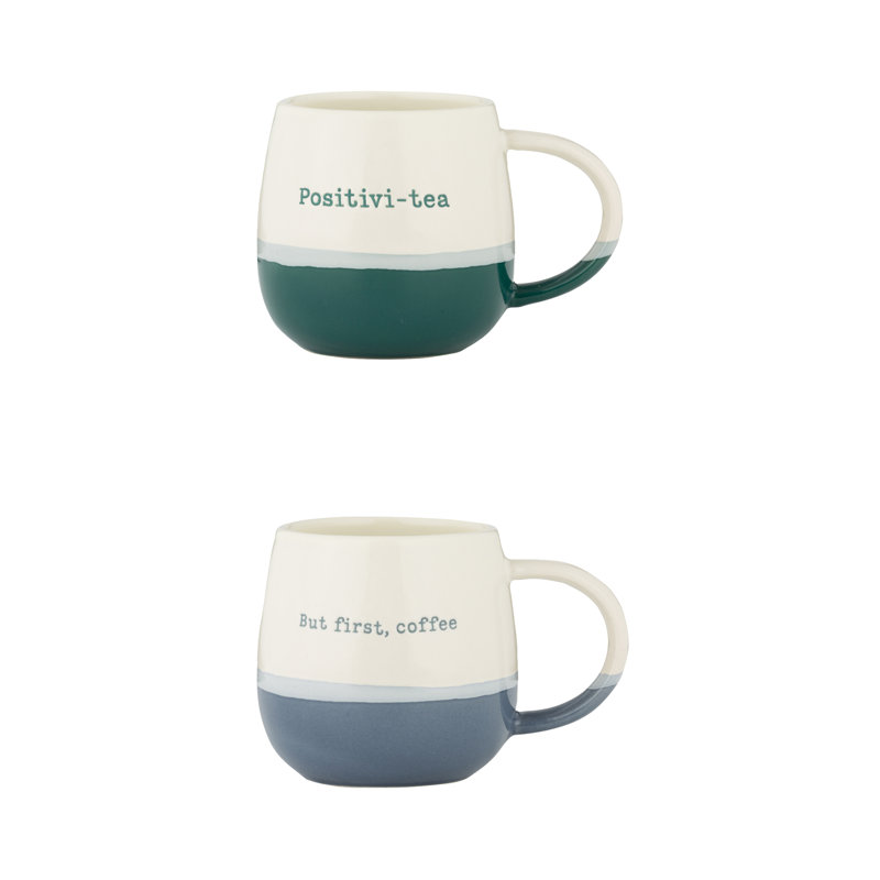 Stoneware Mugs Stoneware Coffee Mug, But first, coffee