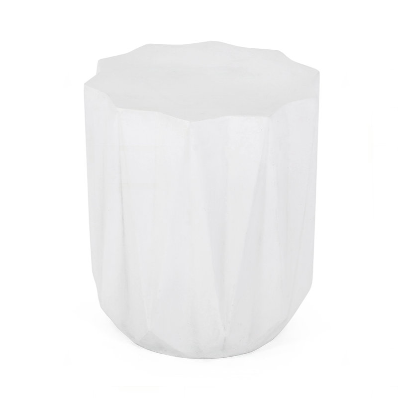 Outdoor LightWeight Concrete Side Table