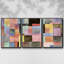 Ensemble de 3 blocs primaires I encadrés sur toile-97710743-97710744