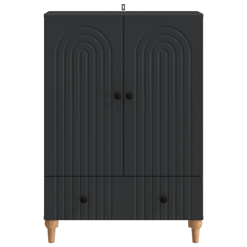 66cm Sideboard, Black