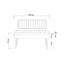 Motala Melamine Bench